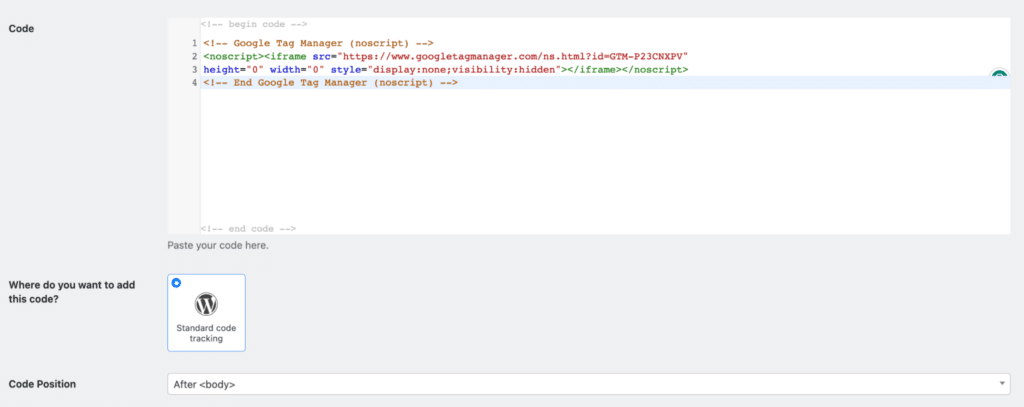 Adding Google Tag Manager in ClickWhale