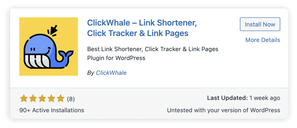 ClickWhale WordPress plugin