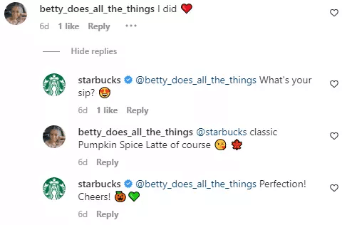 engaging with comments
